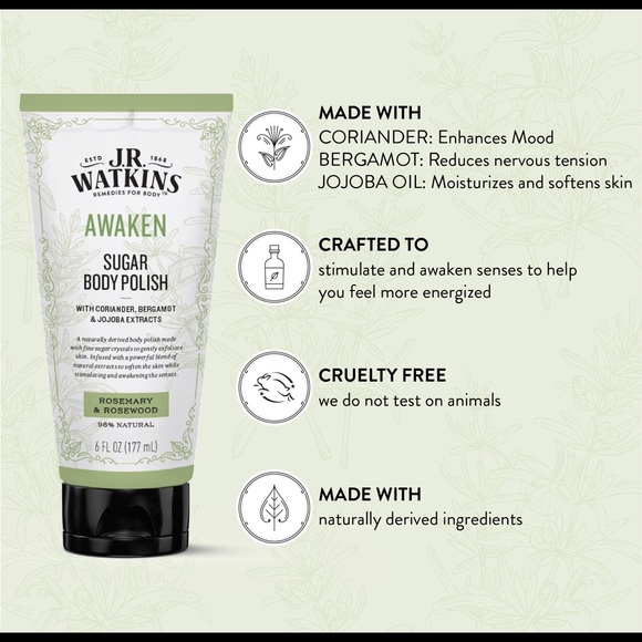 Full Size J.R. Watkins Sugar Body Polish - Picture 2 of 6